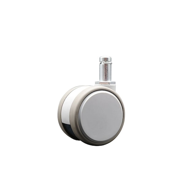 2.375 Inch MRI Safe Caster, 7/16 Inch Grip Ring Stem
